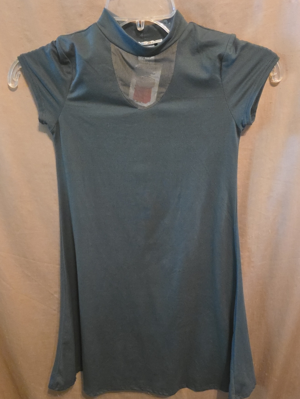 🏝️Girls' Soft Dark Blue/Green Dress 7/8